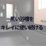 黒い浴槽を選んで後悔しないために！わが家のカルキ汚れ防止に「塩素除去シャワーヘッド」を導入した理由